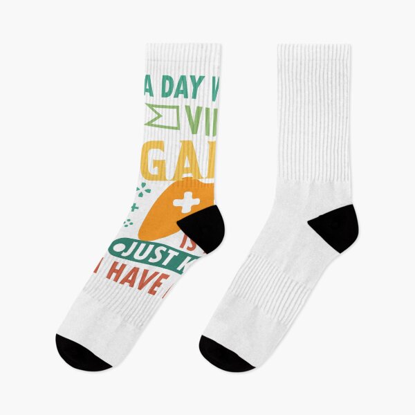 Item preview, A Day Without Video Games Funny Video Gamer Gift designed and sold by 3colors3.