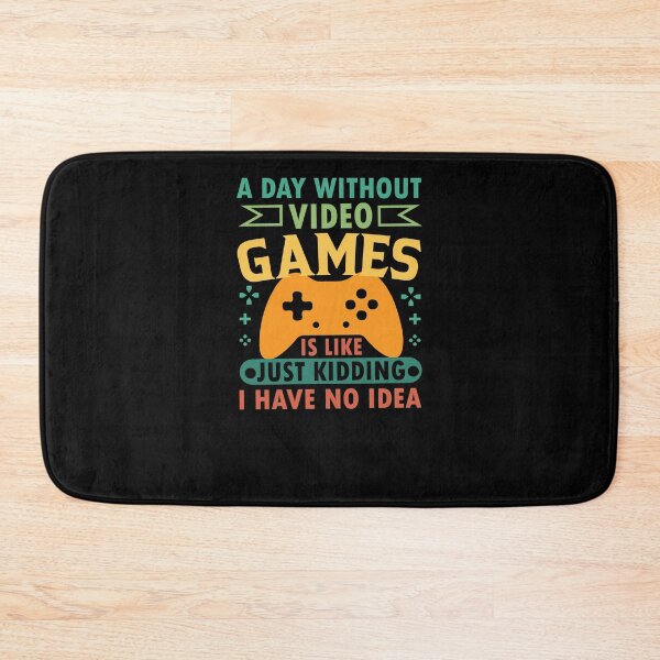 Item preview, A Day Without Video Games Funny Video Gamer Gift designed and sold by 3colors3.