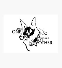 Kindred Masks Photographic Print