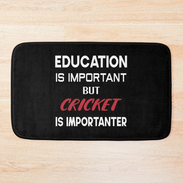 Item preview, La educación es importante, pero el cricket es más importante Camiseta clásica designed and sold by ricedali41.