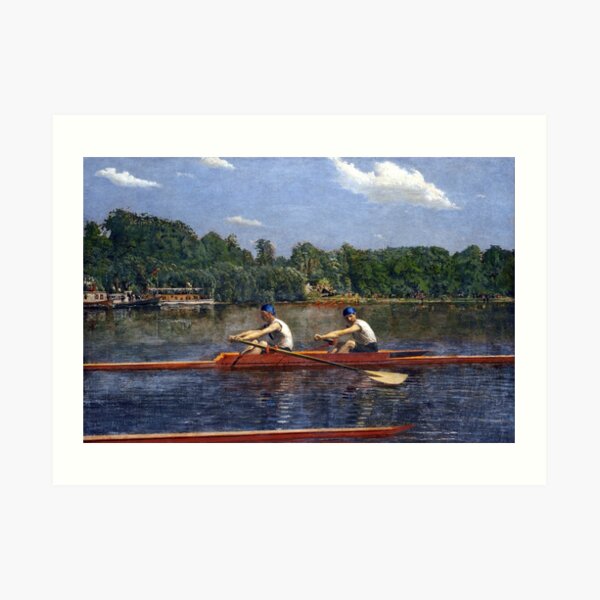 Thomas Eakins The Biglin Brothers Racing Art Print