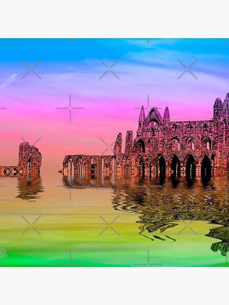 Thumbnail 2 of 2, Tote Bag, Whitby Abbey designed and sold by GothCardz.