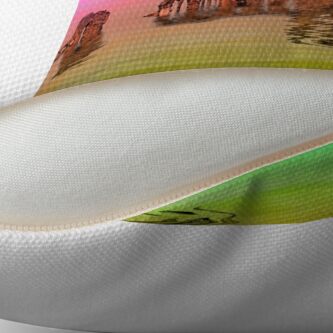 Alternate view of Whitby Abbey Throw Pillow