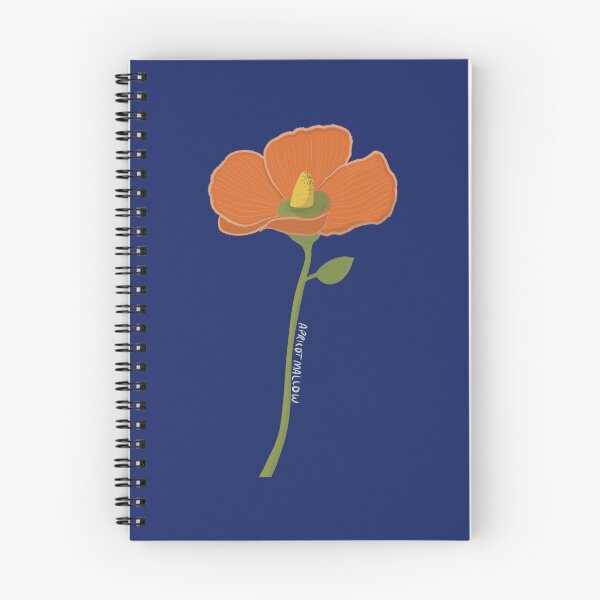 Item preview, Colorful Apricot Mallow Wildflower Design designed and sold by WalkSimplyArt.