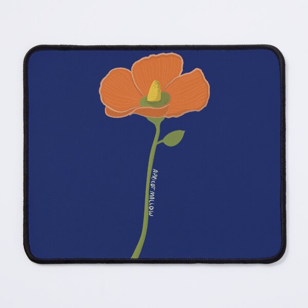 Item preview, Colorful Apricot Mallow Wildflower Design designed and sold by WalkSimplyArt.