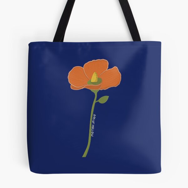 Item preview, Colorful Apricot Mallow Wildflower Design designed and sold by WalkSimplyArt.
