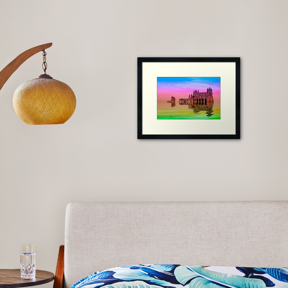 Item preview, Framed Art Print designed and sold by GothCardz.