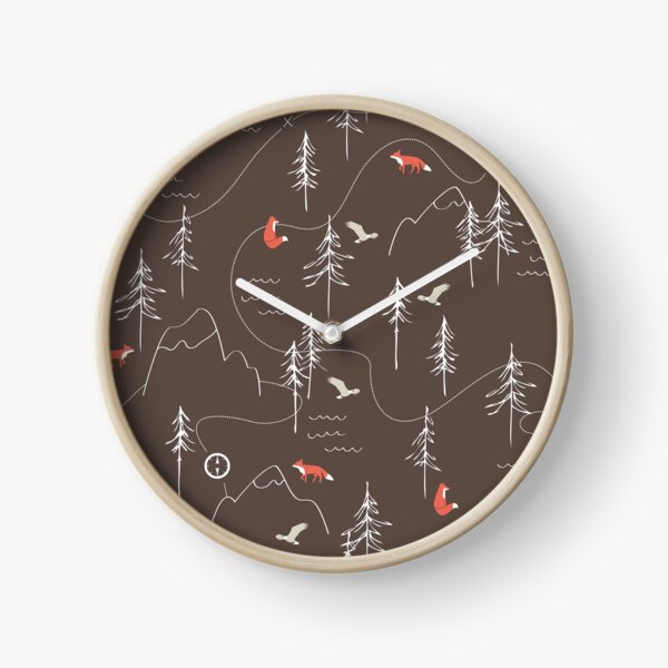 Fox Trails Clock