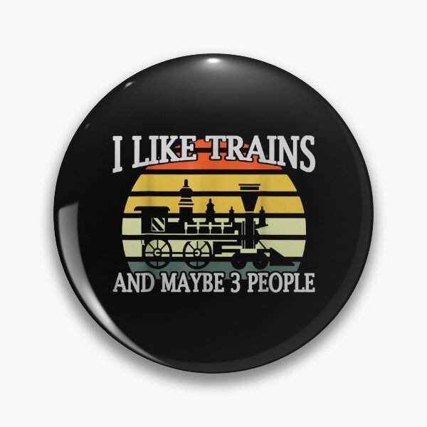 Item preview, I Like Trains And Maybe 3 People  designed and sold by tomekae.