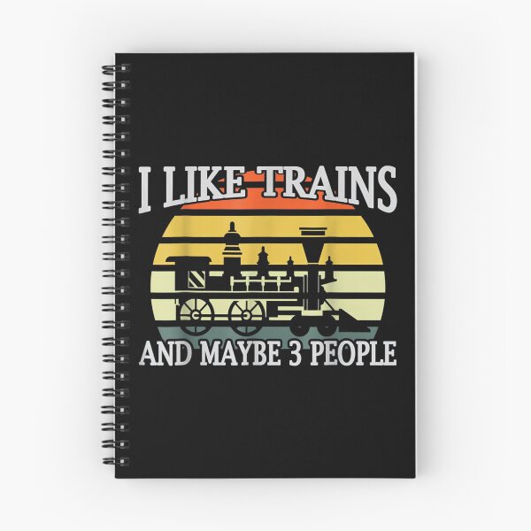 Item preview, I Like Trains And Maybe 3 People  designed and sold by tomekae.