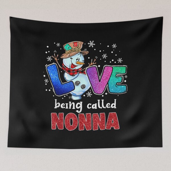 Item preview, Love Being Called Nonna Snowman Funny Christmas Pajama  designed and sold by 77tara.