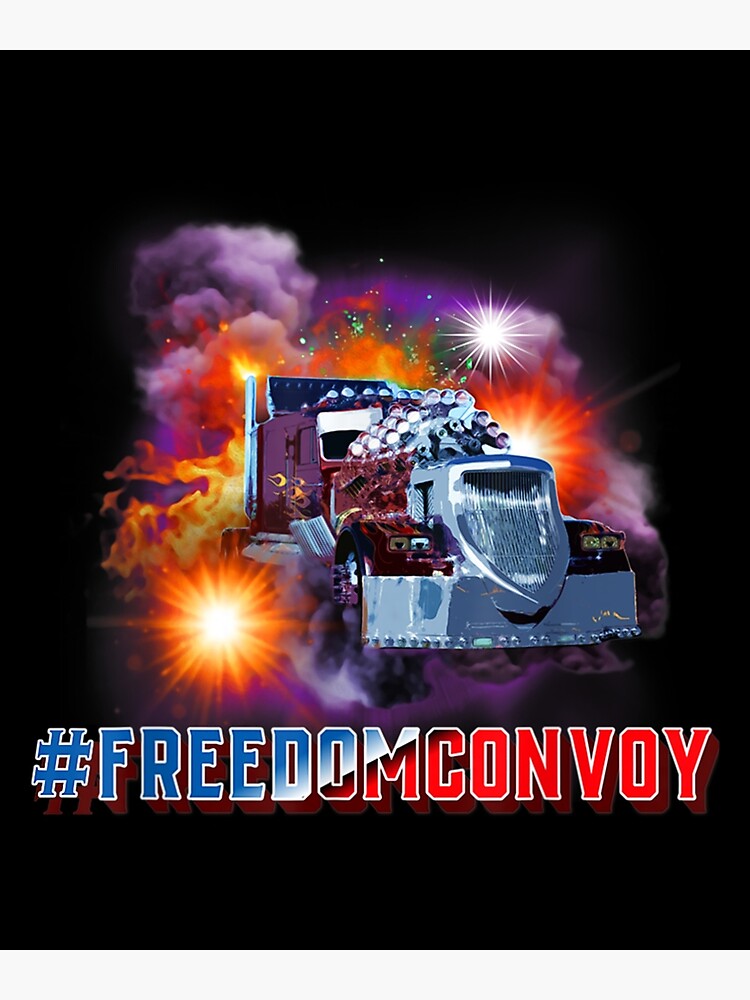 Canada Freedom Convoy 2022 Canadian Trucker Rule O T-shirt Sold By - Foto 5
