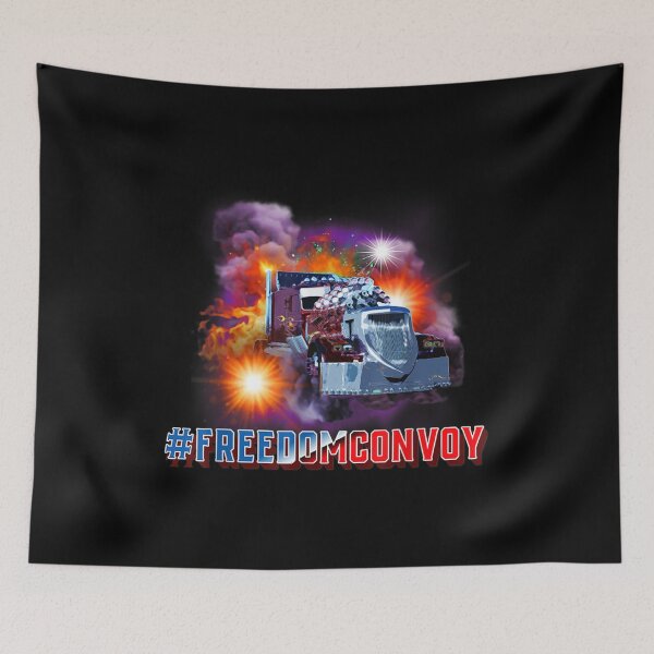 Item preview, Freedom Convoy 2022 Canadian Trucker S Maple Leaf  designed and sold by 77tara.