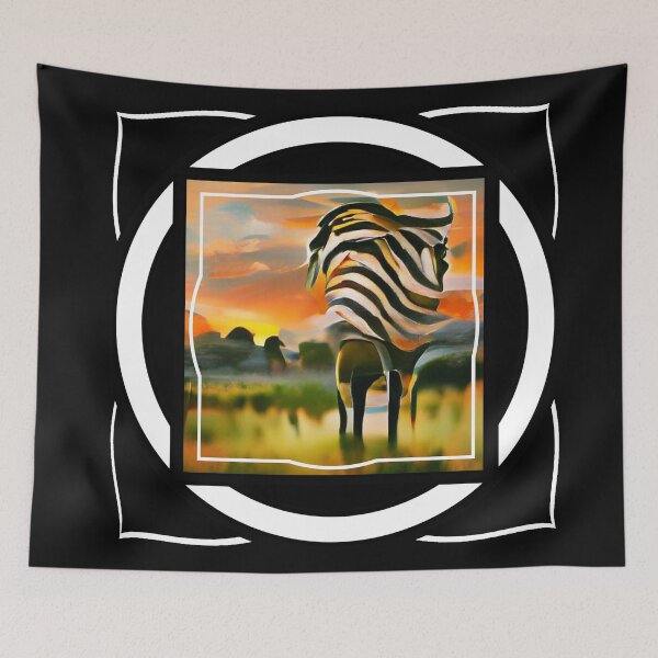 Item preview, Wild-African-Animals-Abstract designed and sold by Joolsd.