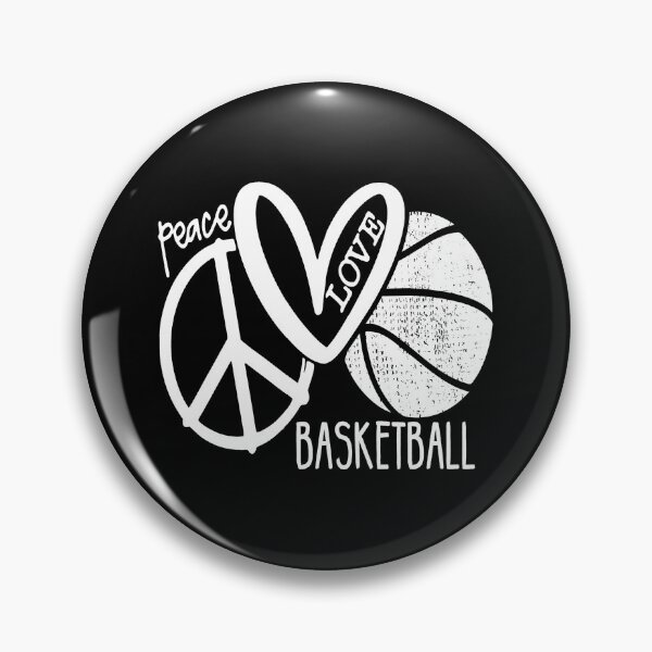 Item preview, Peace Love Basketball Vector designed and sold by Anderson456.