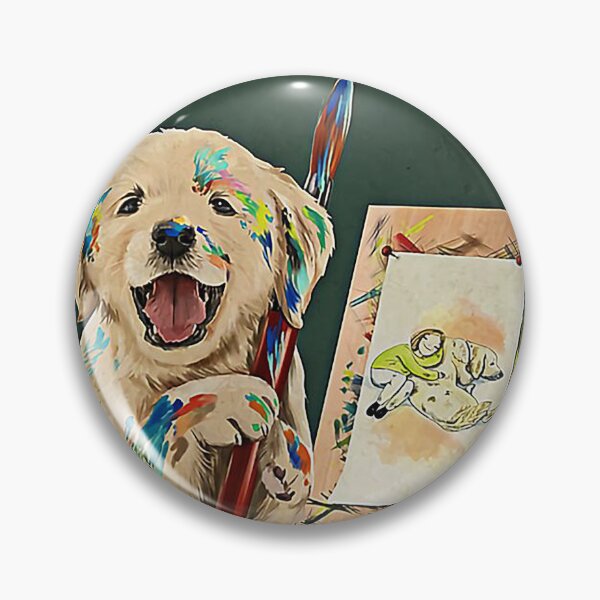 Item preview, Painting Girl And Dogs just a girl who loves art and dogs designed and sold by KravecUziel.