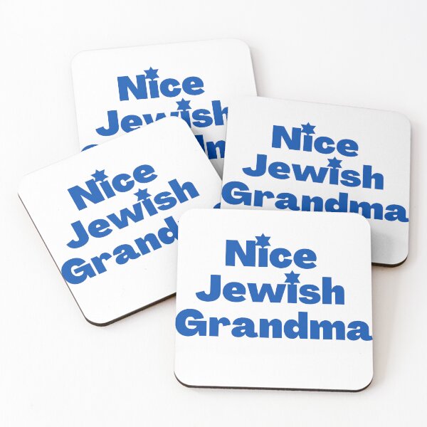 Item preview, Nice Jewish Grandma blue designed and sold by NJGDesigns.