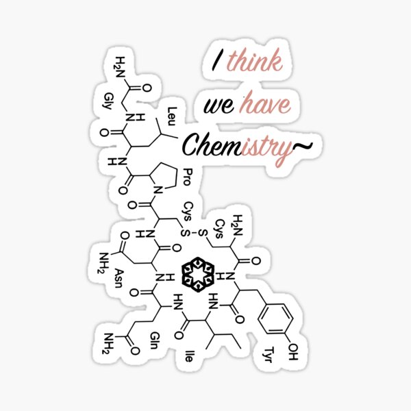 Chemical Valentine Sticker