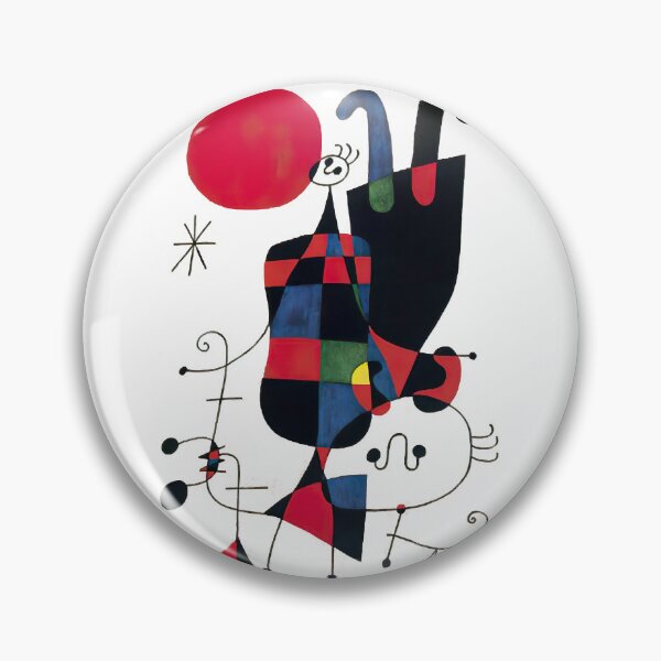 Item preview, Figures and Dog in Front of the Sun, Joan Miro  designed and sold by Dlyyvcfd.
