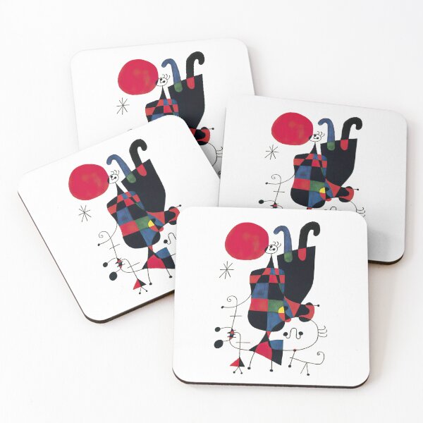 Item preview, Figures and Dog in Front of the Sun, Joan Miro  designed and sold by Dlyyvcfd.