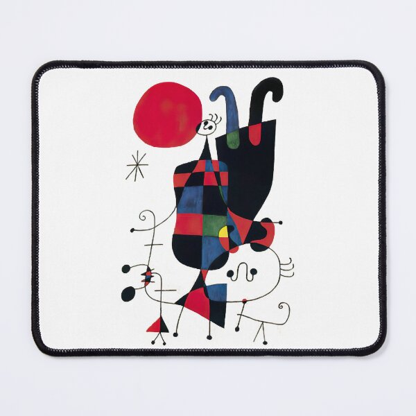Item preview, Figures and Dog in Front of the Sun, Joan Miro  designed and sold by Dlyyvcfd.