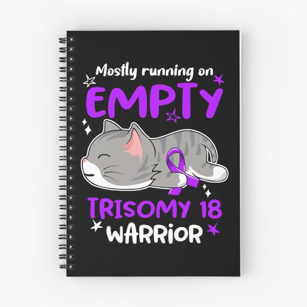 Item preview, Trisomy 18 Awareness, Mostly Running on Trisomy 18 Warrior designed and sold by Tammyilaria.