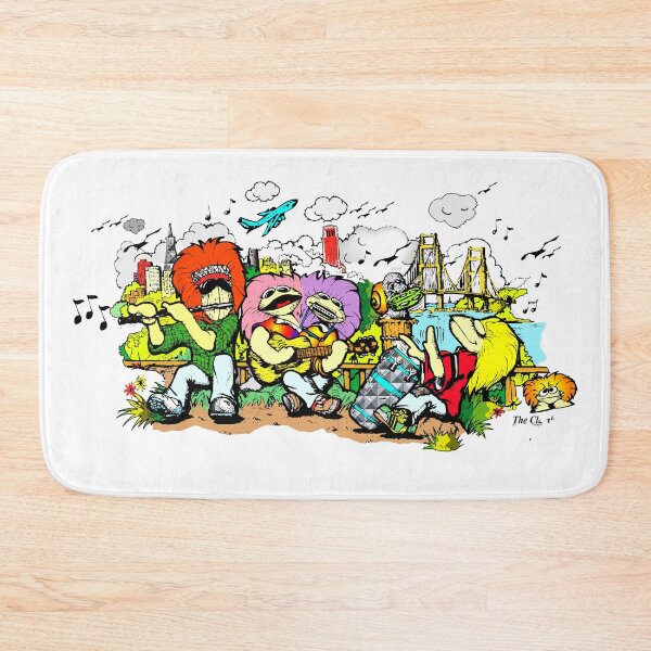 Item preview, Clamkin Family Cartoon Characters Jamming in San Francisco Golden Gate Park designed and sold by Bruce Ingrassia.