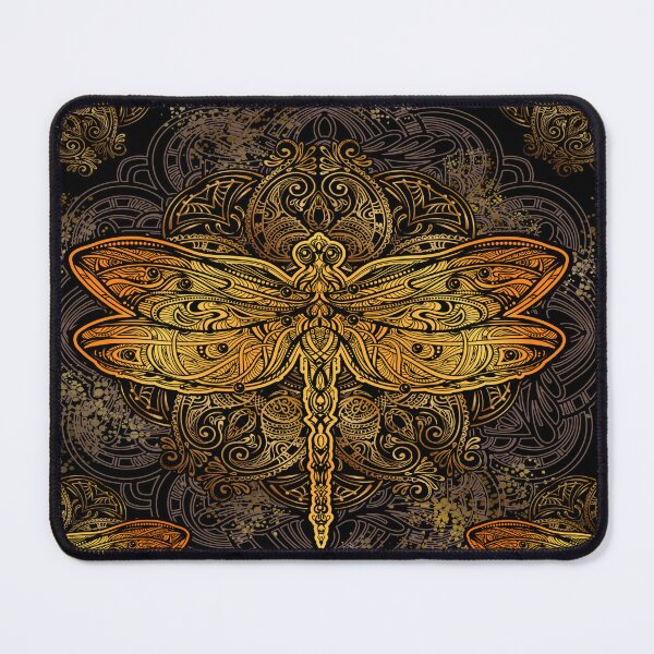 Item preview, dragonfly mandala motif designed and sold by chanchan79.