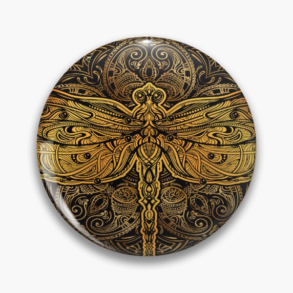 Item preview, dragonfly mandala motif designed and sold by chanchan79.