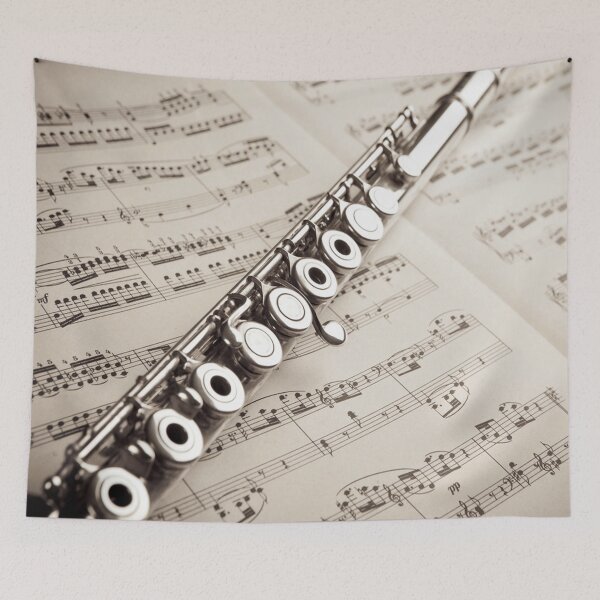 Item preview, FLUTE WALLPAPER designed and sold by chanchan79.