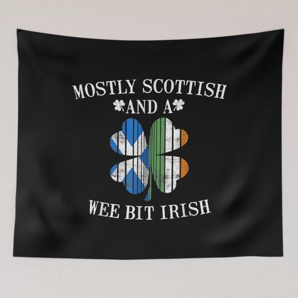 Artikelvorschau, Schottisches Wee Bit Irisches Schottland Patrick Day Geschenke entworfen und verkauft von 77tara.
