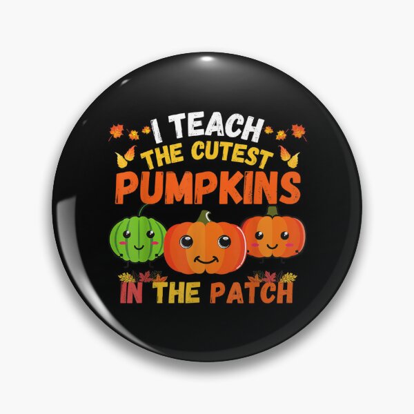 Item preview, I Teach The Cutest Pumpkins Teacher Halloween Jackolantern  designed and sold by 77tara.