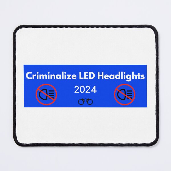 Item preview, Criminalize LED Headlights 2024 designed and sold by hyperfocusrach.