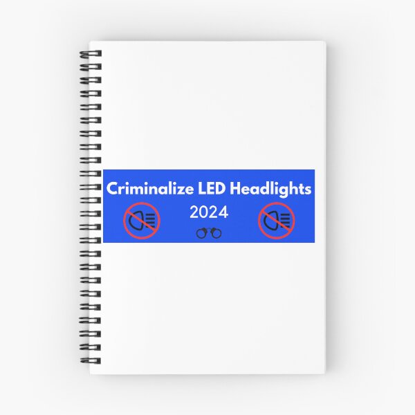 Item preview, Criminalize LED Headlights 2024 designed and sold by hyperfocusrach.