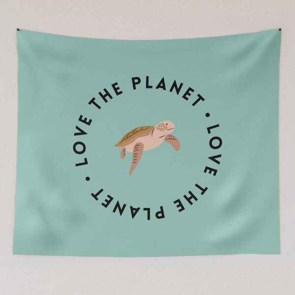 Item preview, Save the Planet - Turtle Design designed and sold by MugsAndDuds.