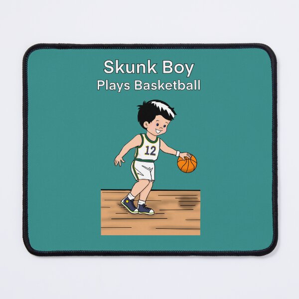 Item preview, Skunk Boy Plays Basketball designed and sold by JaqiW.