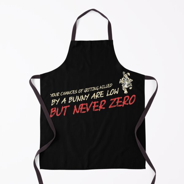 Item preview, Your Chances Of Getting Killed By A Bunny Are Low But Never Zero designed and sold by ThingsInMyHead2.
