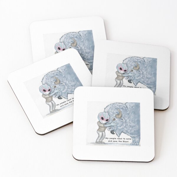 Item preview, Resident Alien, White buffalo, white bison  designed and sold by Neniewalker.