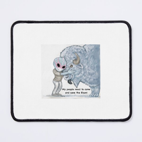 Item preview, Resident Alien, White buffalo, white bison designed and sold by Neniewalker.