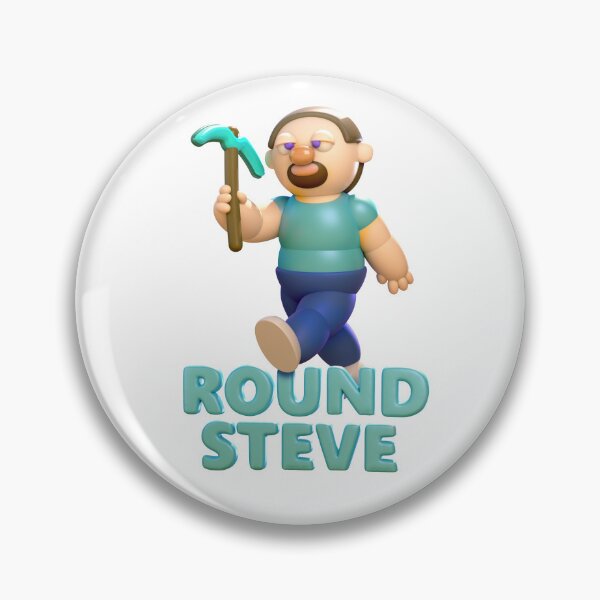 Item preview, Round Steve designed and sold by emileebeeson.