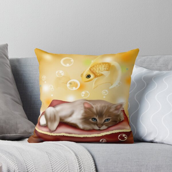 Item preview, Dreaming Kitty designed and sold by WinkyDoodle.