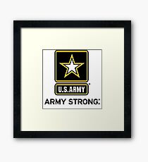 Army Strong Framed Print