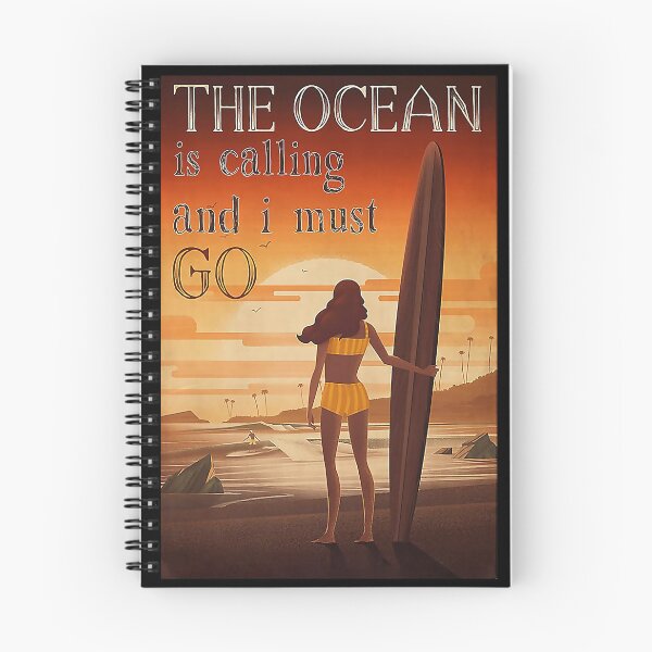 Item preview, Surfing The Ocean Is Calling And I Must Go designed and sold by aevseeva90.