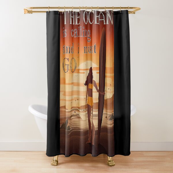 Item preview, Surfing The Ocean Is Calling And I Must Go designed and sold by aevseeva90.