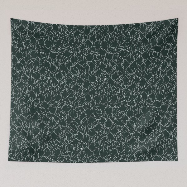 Item preview, Green leaves. Line art. Hand-drawn illustration. designed and sold by Trilisti.