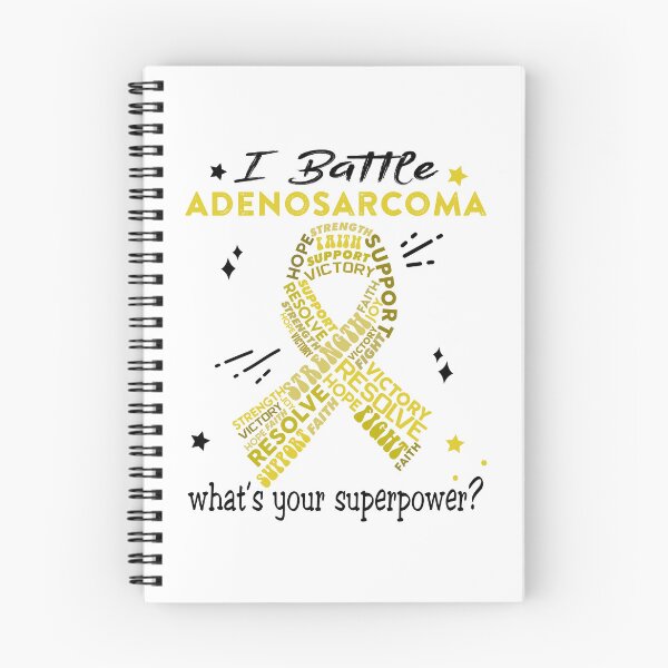 Item preview, Adenosarcoma Warrior, I Battle Adenosarcoma What's Your Superpower? designed and sold by Greggwillard.