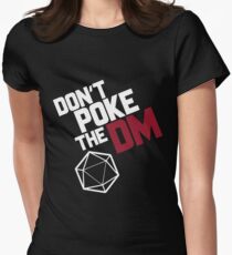 Camiseta entallada para mujer No empuje el DM