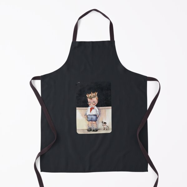 Item preview, Old Time School Boy with Puppy and Feather Cap designed and sold by OpenED360.