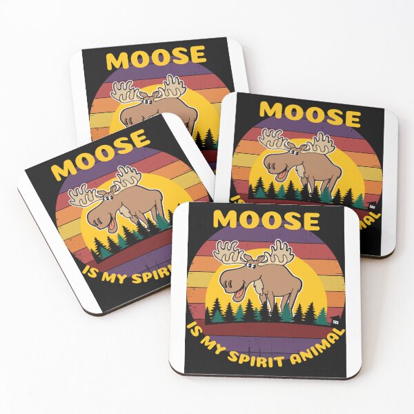 Item preview, Moose is my spirit animal... designed and sold by Kevin Lehner.