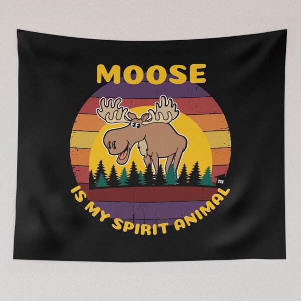 Item preview, Moose is my spirit animal... designed and sold by Kevin Lehner.